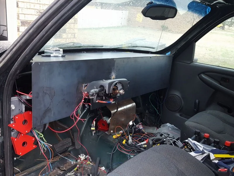 Initial draft of the dash mocked up.