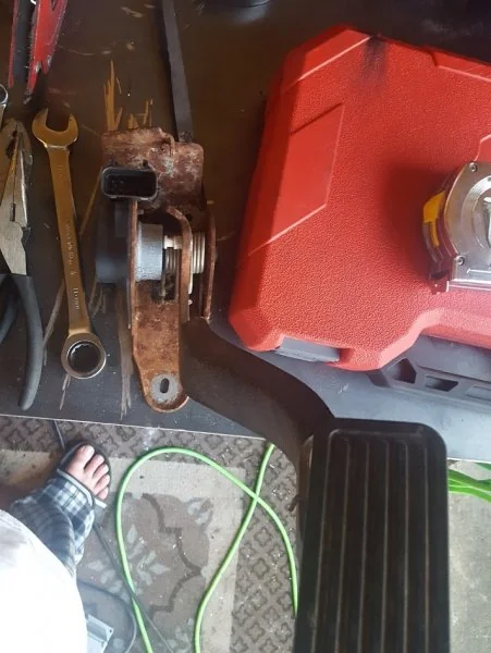 Factory drive by wire pedal assembly.