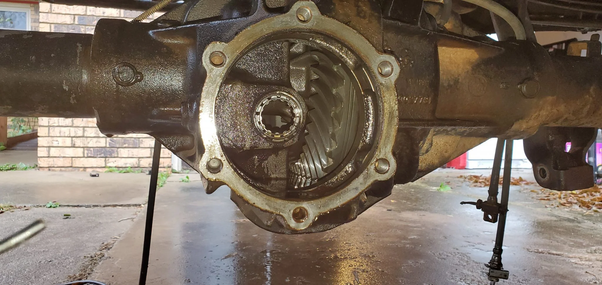 Front of the 14 bolt.
