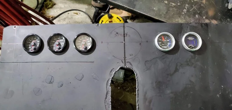 Gauges added.