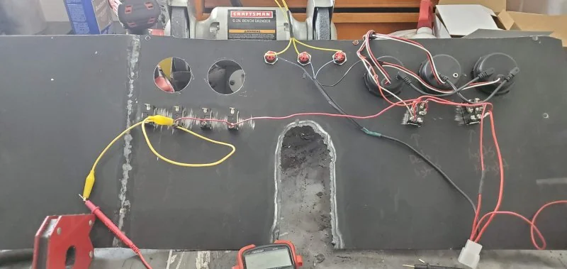 Additional switches wiring.
