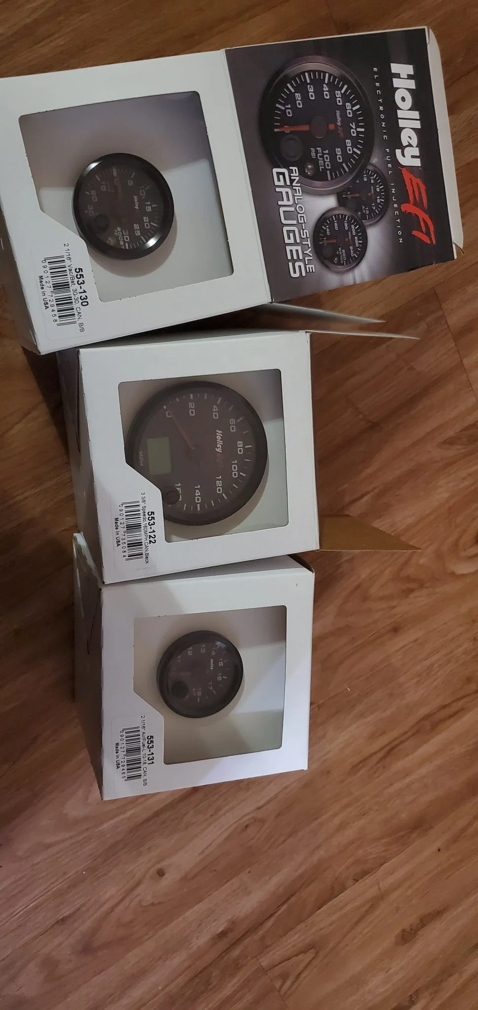 More new parts.
