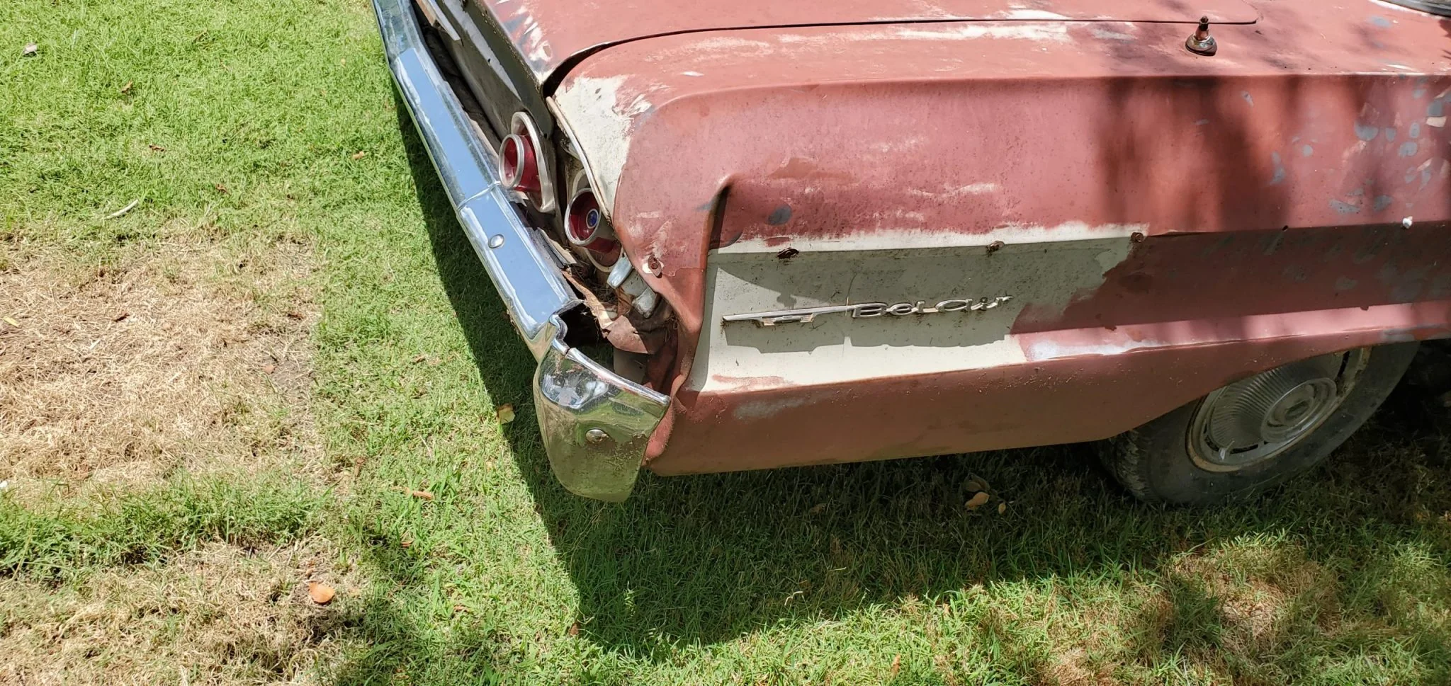 A bit of a fender bender.