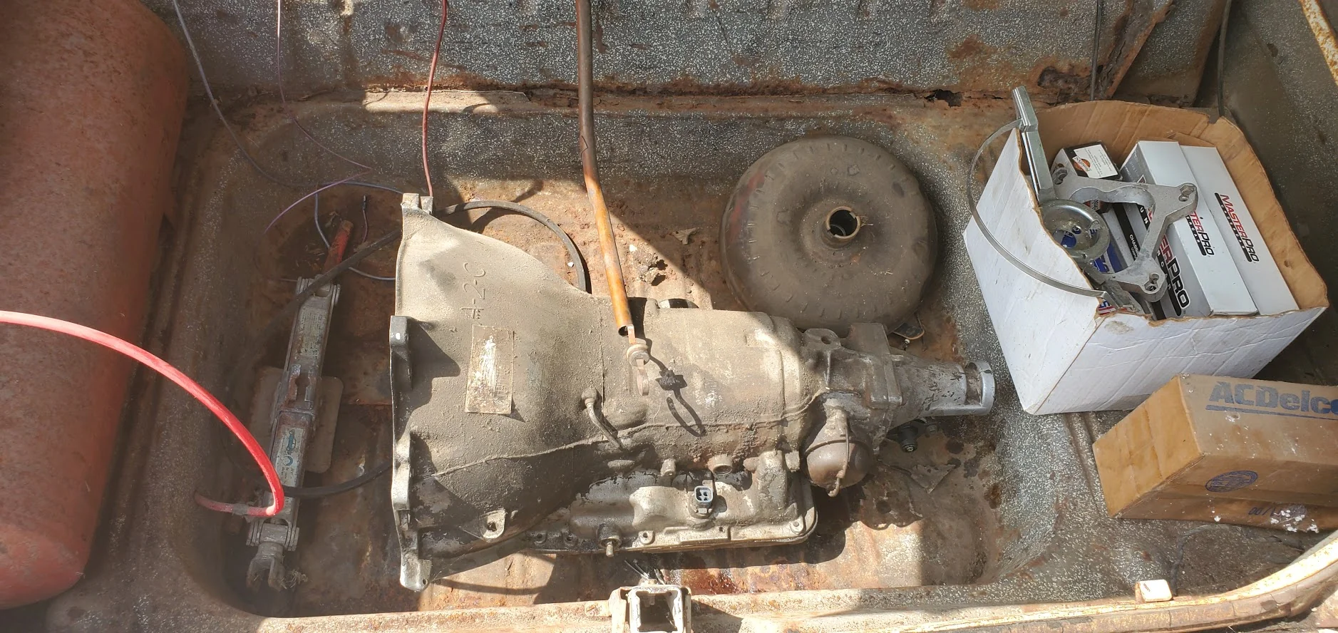 Free of charge replacement parts, and 700R4.