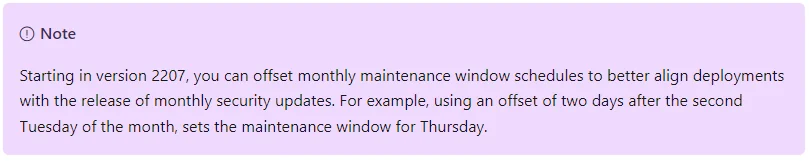 Microsoft 2207 Announcement