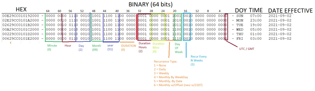 Binary Format Image