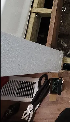 New Duct Installed