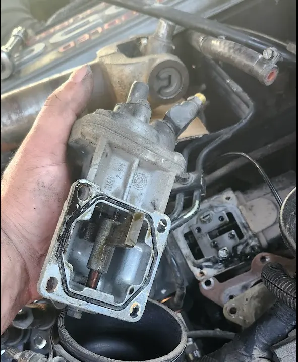 Picture of the AFC in my hand after being removed from the injection pump