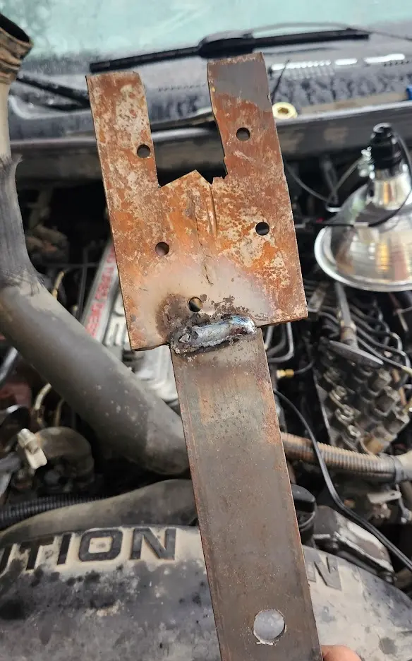Picture of my homemade fan removal tool