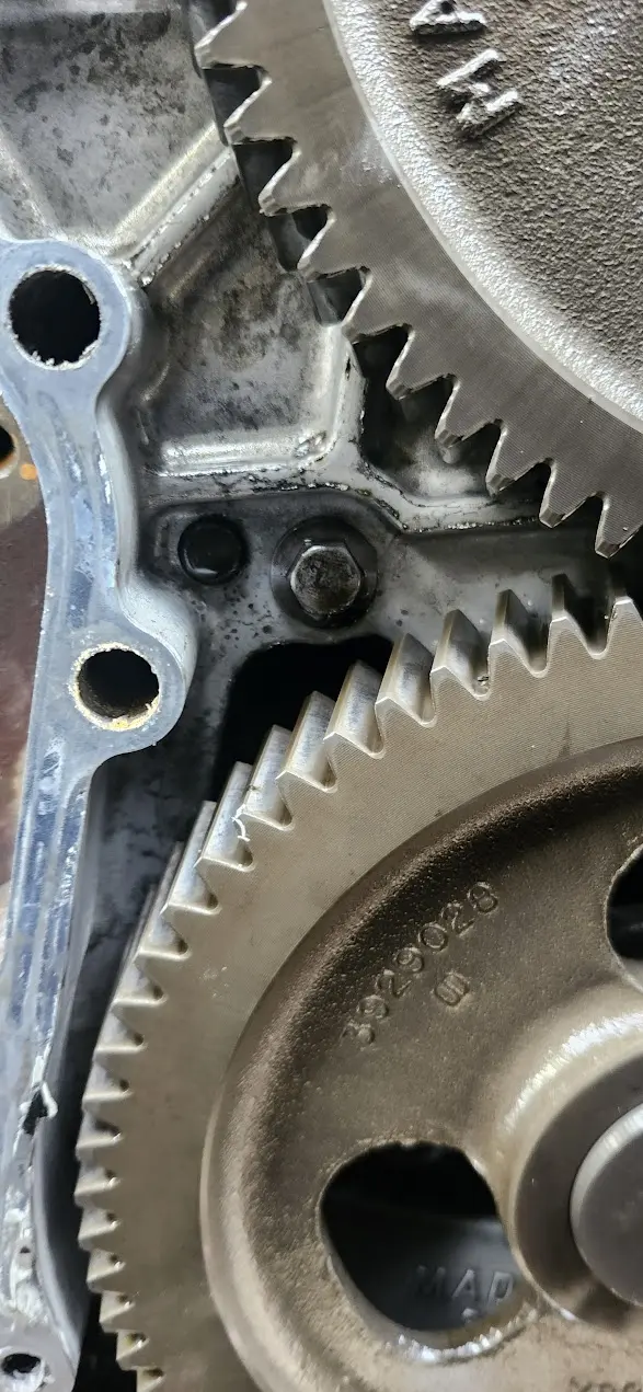 Showing the killer dowel pin, without any protections added