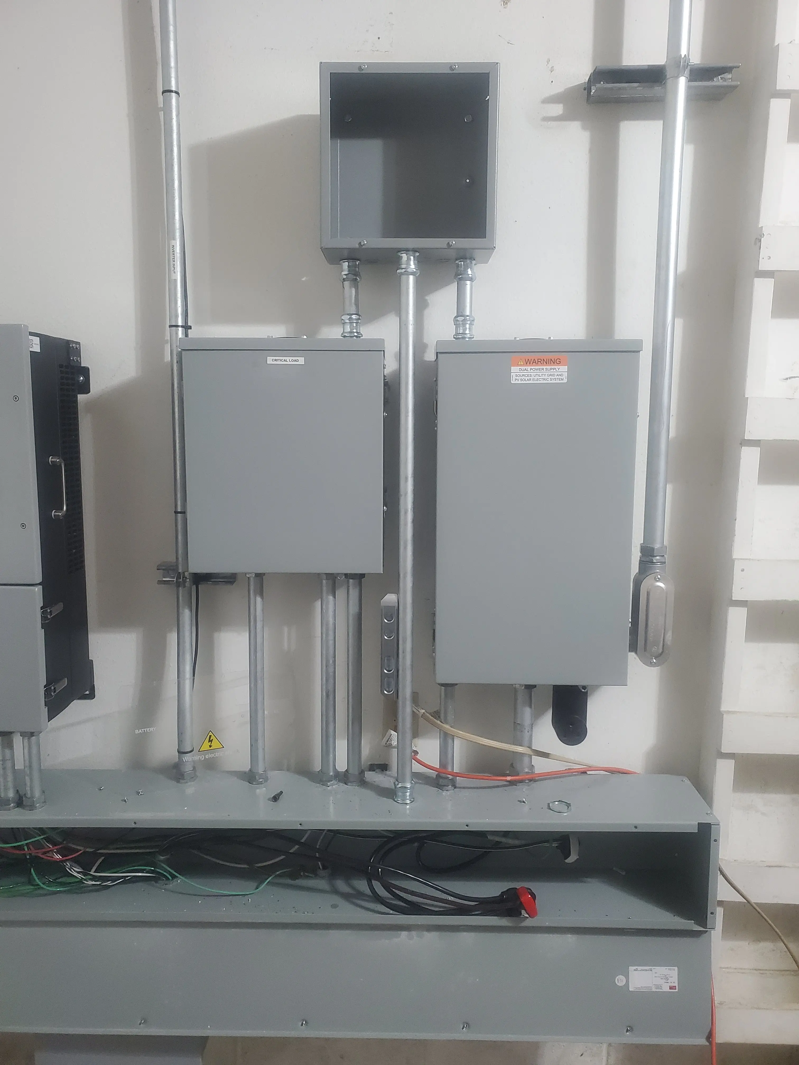 Center conduit mounted