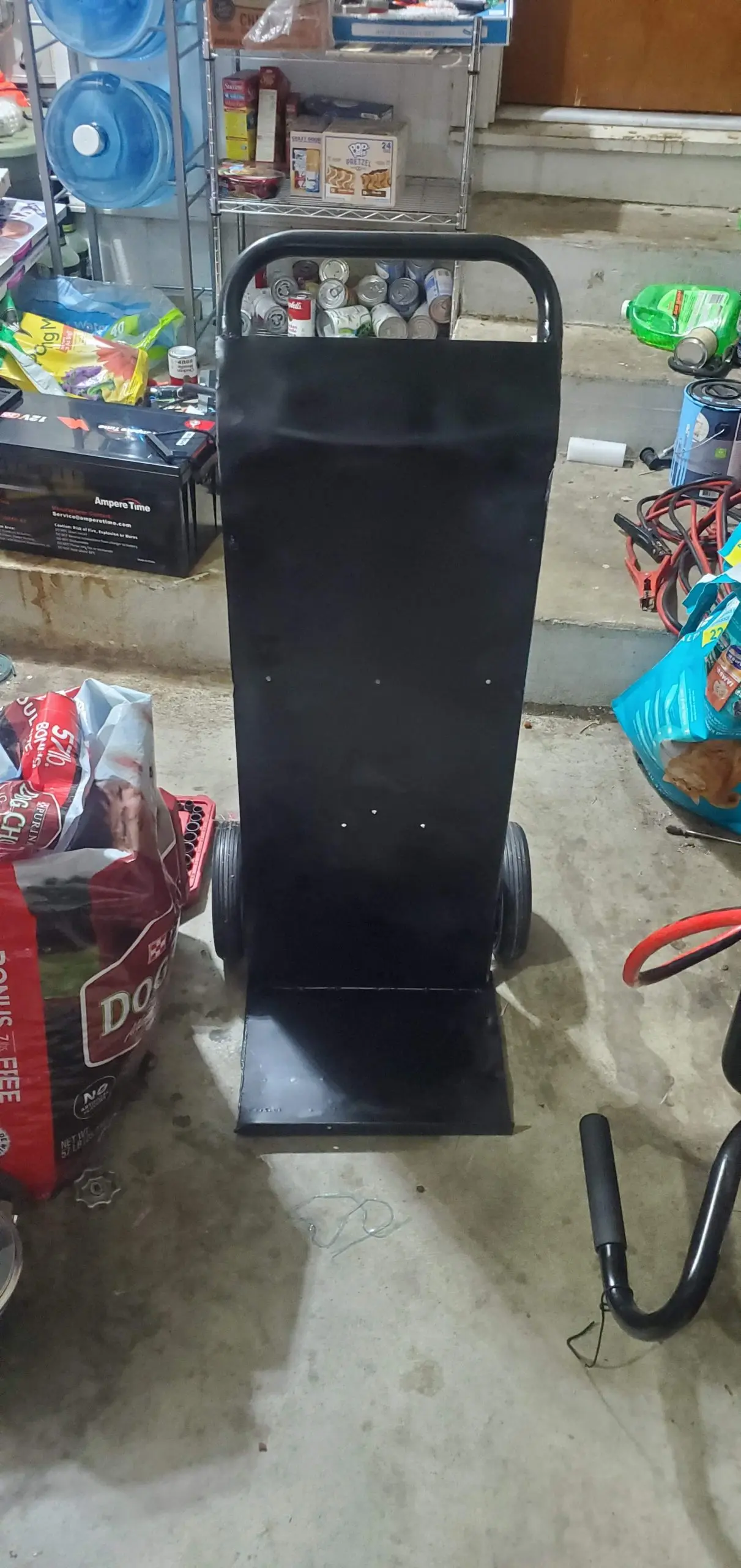 The front, after painting.
