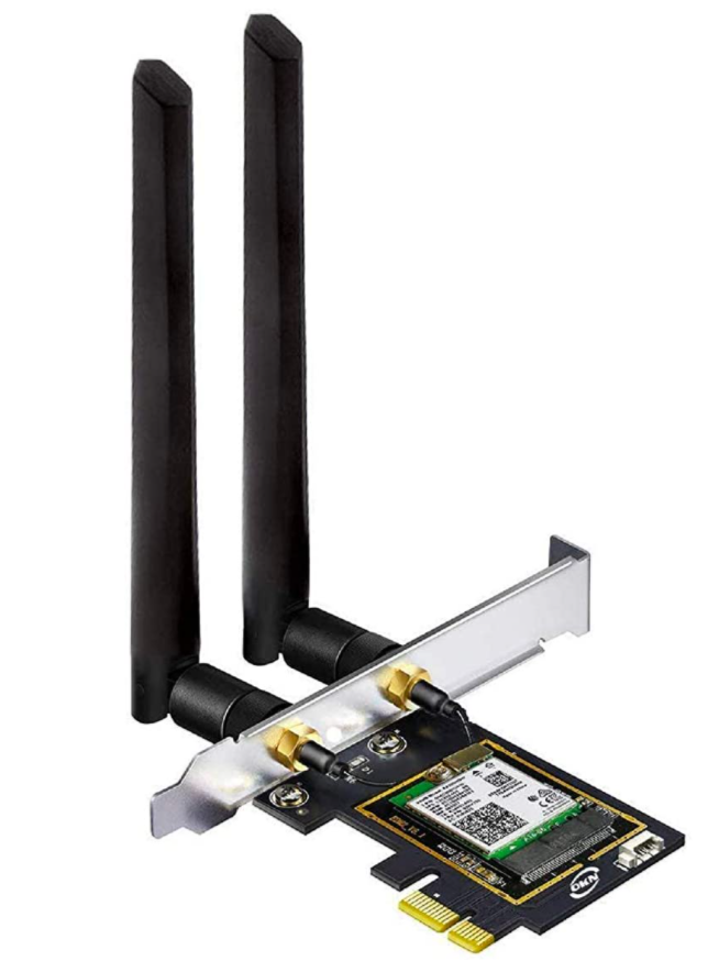 This is an image of a mini-pci wireless adaptor.